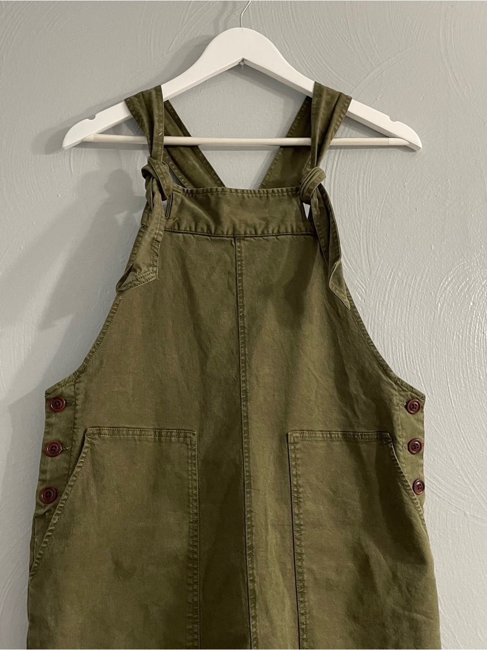 Alex Mill Otto Overall Jumpsuit Medium Army Green - Picture 7 of 14